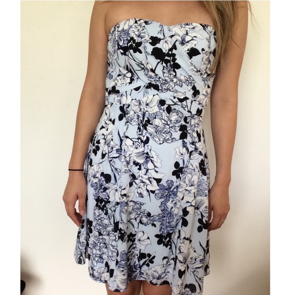Express Strapless Dress
