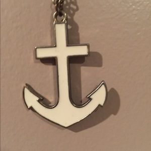 Long Anchor Necklace