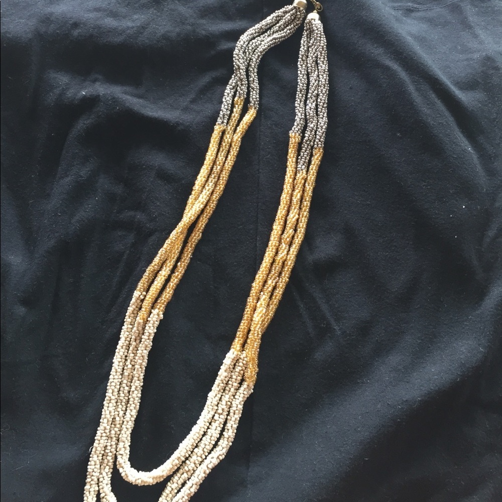 Triple strand necklace