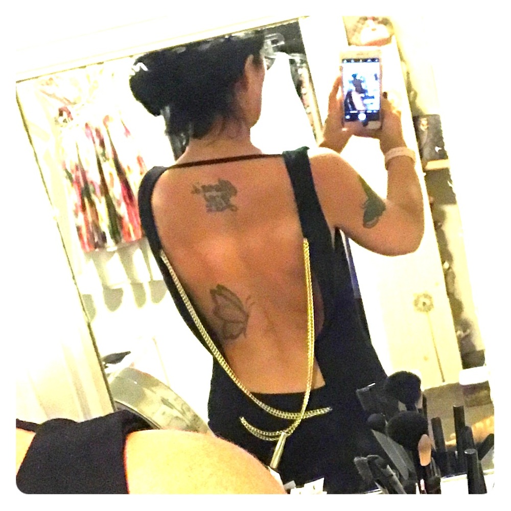 Sexy Backless Guess dress