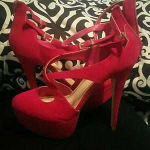 Hot Pink Stilletto Pumps