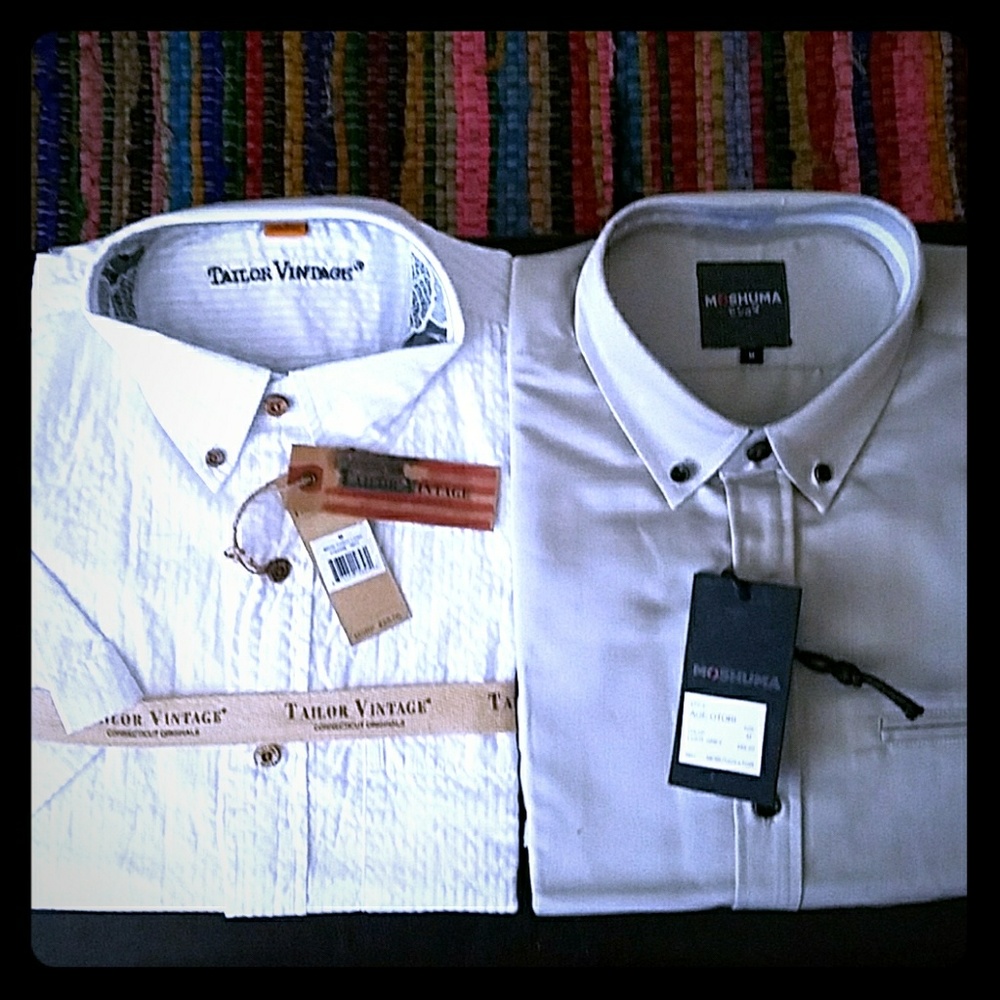 2 Mens shirts a size medium