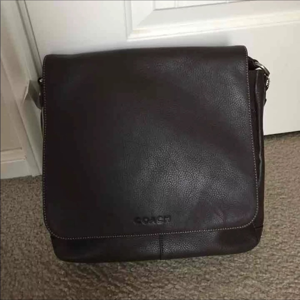 coach men's messenger bag