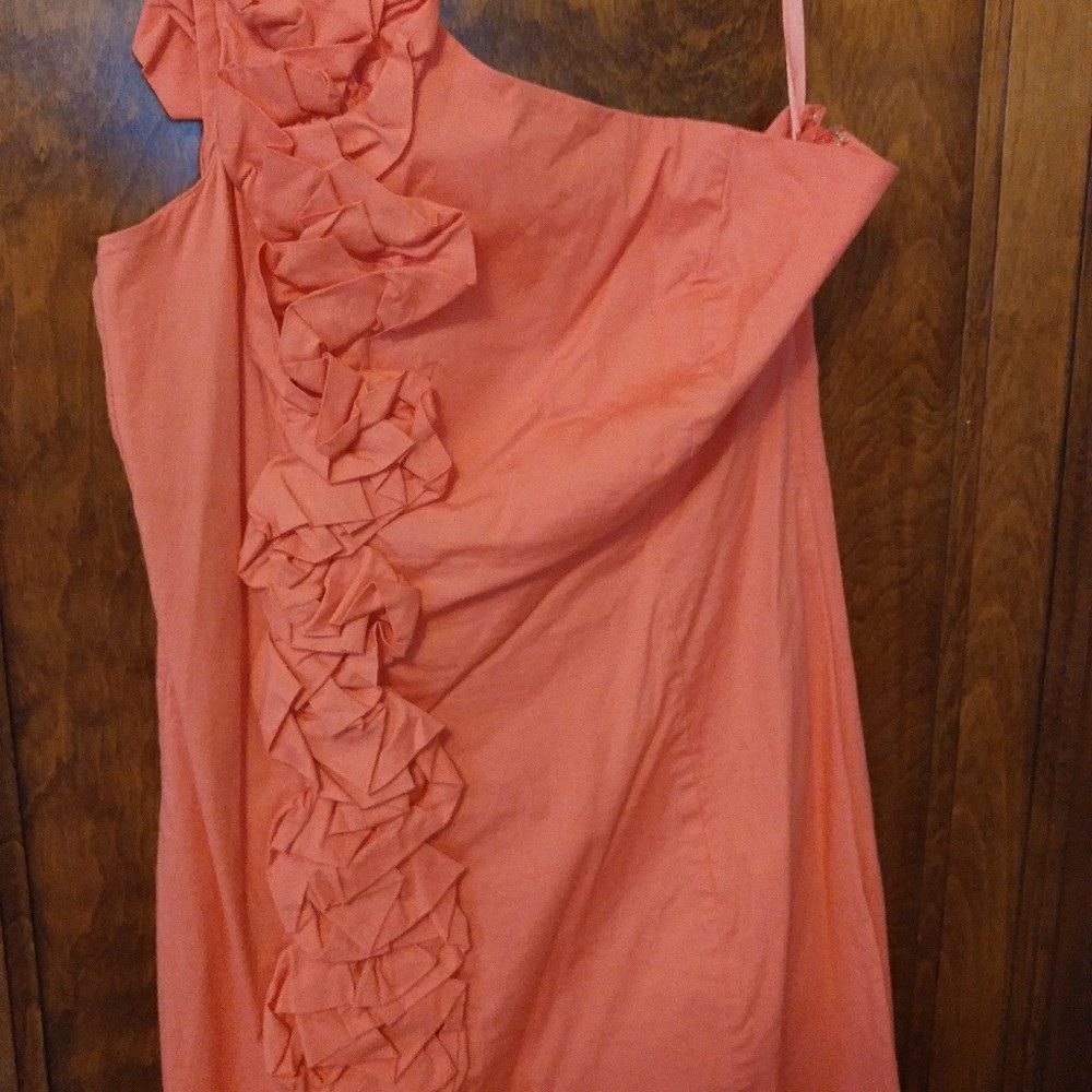 One shoulder mini dress