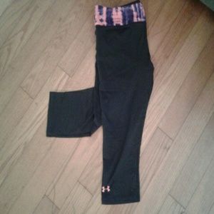 Under armour stretchy capris