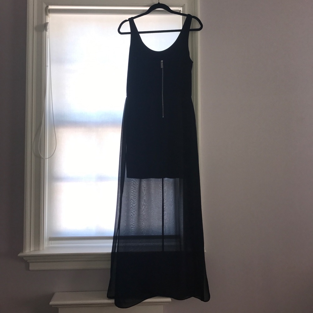 SALE - Vince Camino Maxi Dress with Zipper Front