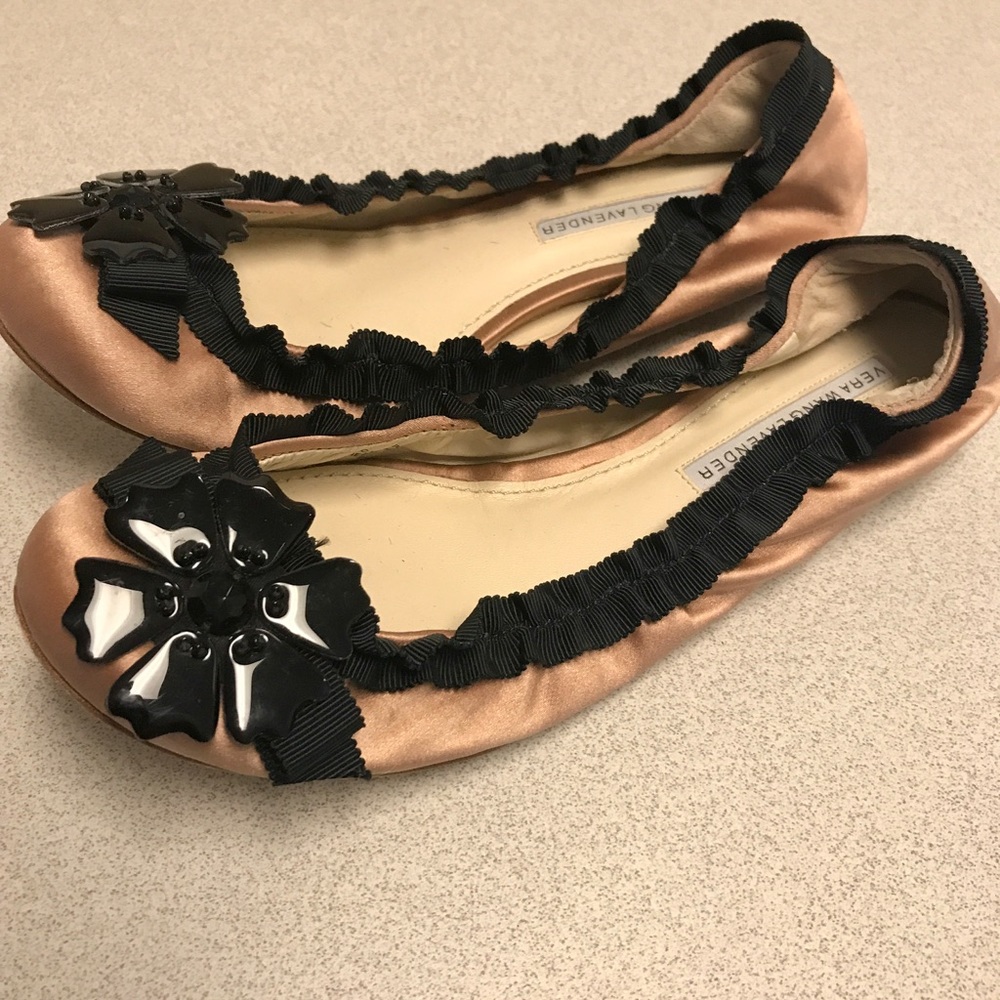 Vera Wang Lavender Ballet Flat