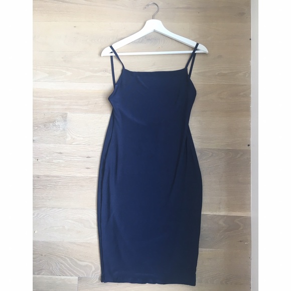 Navy Blue Dress - Picture 2 of 3