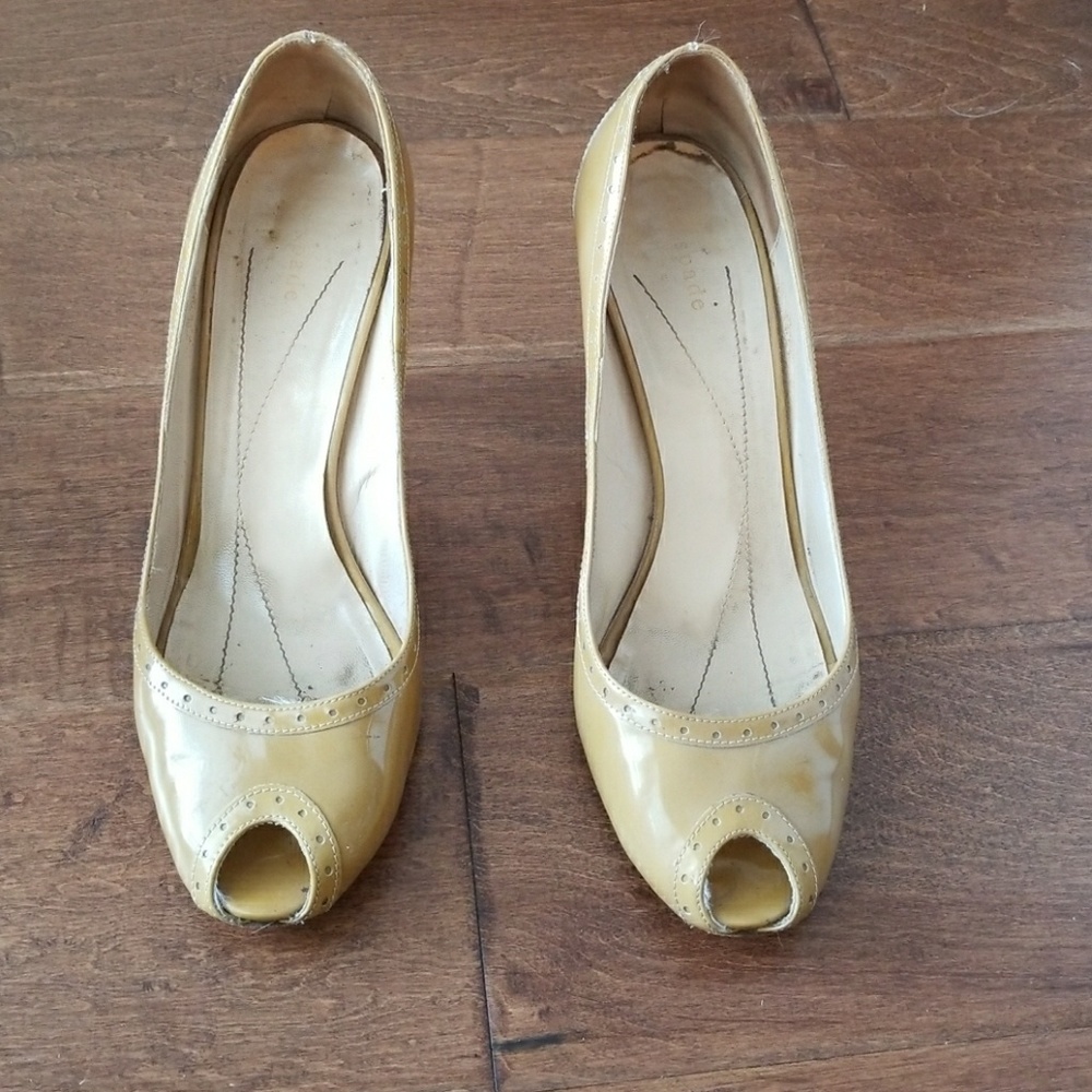 Kate Spade peep toe size 8 shoes
