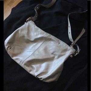 Silver Vintage Coach Crossbody