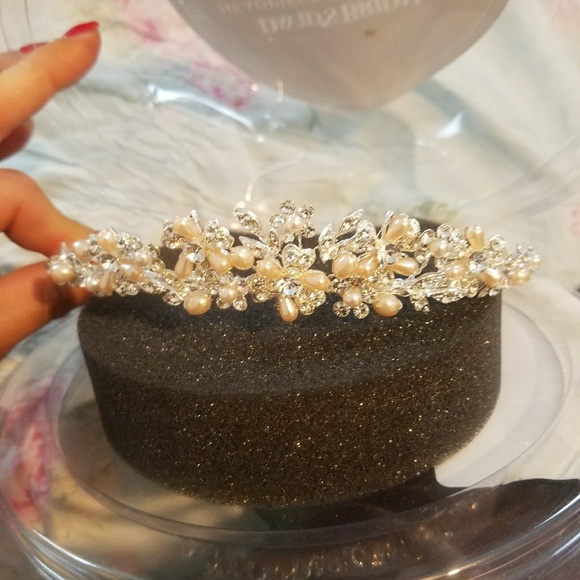 David\'s Bridal custom headpiece