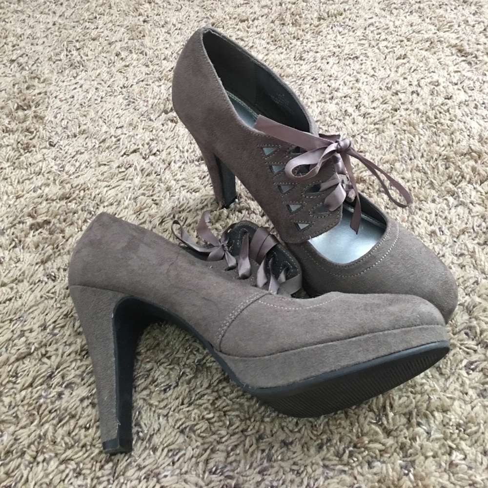 Lace up heels