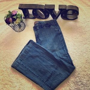 Gap Nautical style wide leg trouser jeans