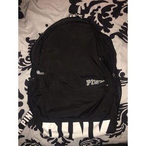 Pink backpack
