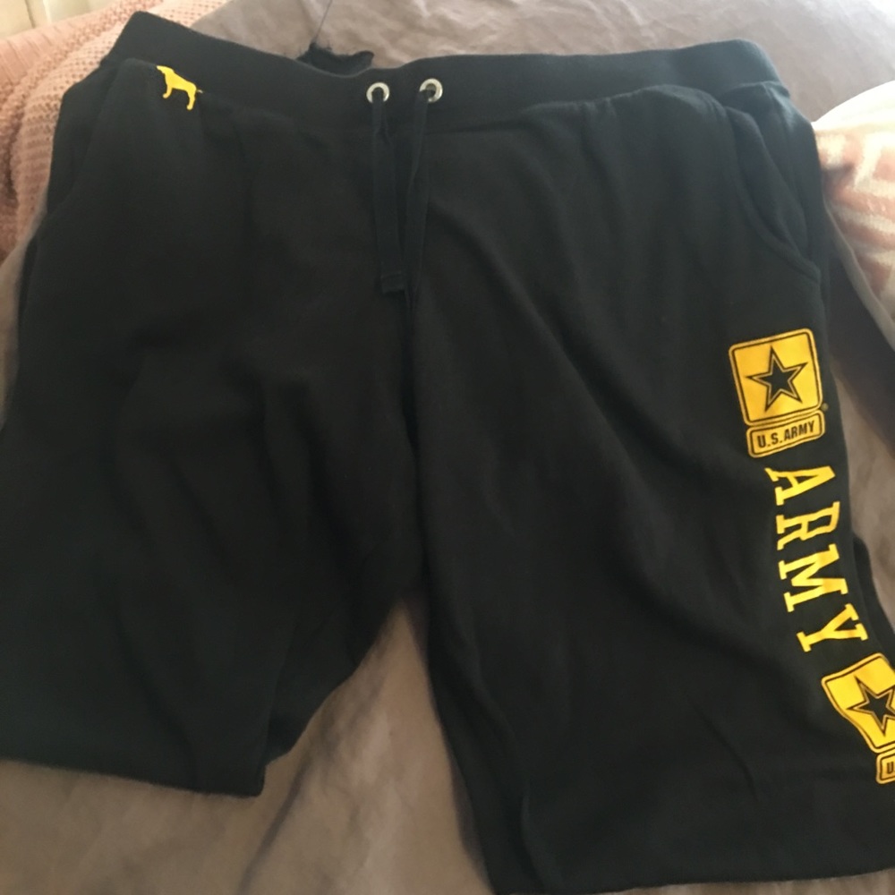 VS PINK boyfriend pants (Army)