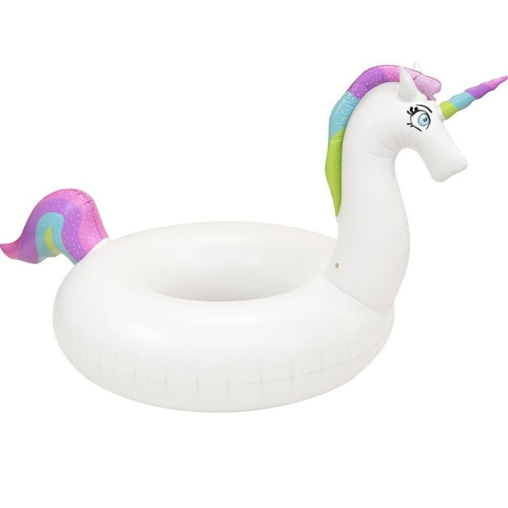 GIANT Inflatable UNICORN Pool Float / Raft - Picture 4 of 4