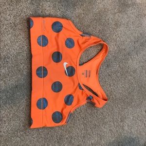 Nike Pro Sports Bra Orange