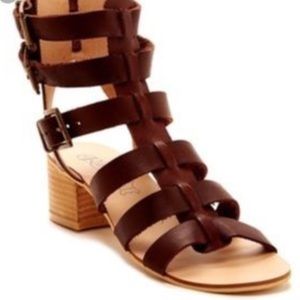 Modern Rebel Gladiator Sandals in TAN