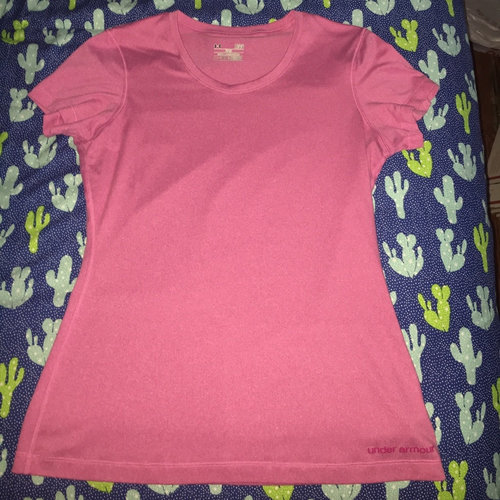 Women's fitted heat gear Under Armour shirt