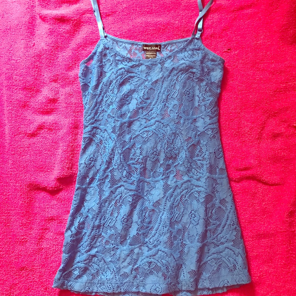 Lace tank