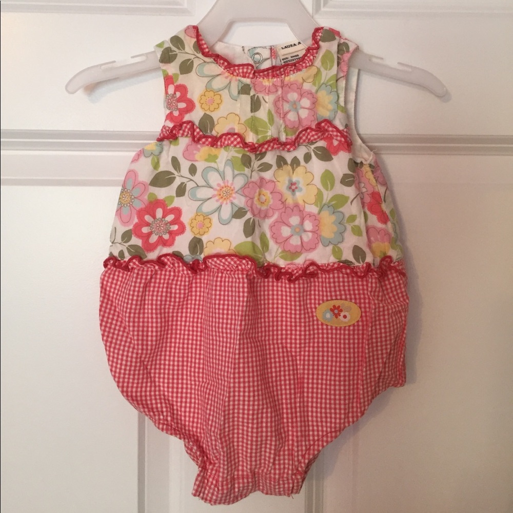 Laura Ashley baby outfit