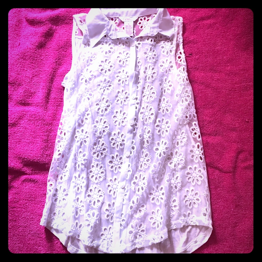 Lace tank