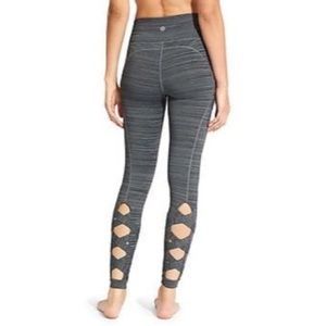 High waisted cut out chaturanga leggings