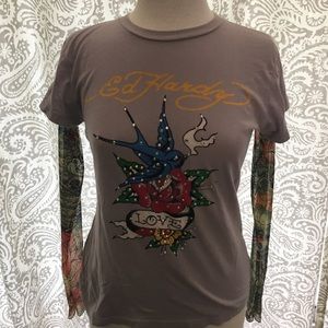 Ed hardy love shirt