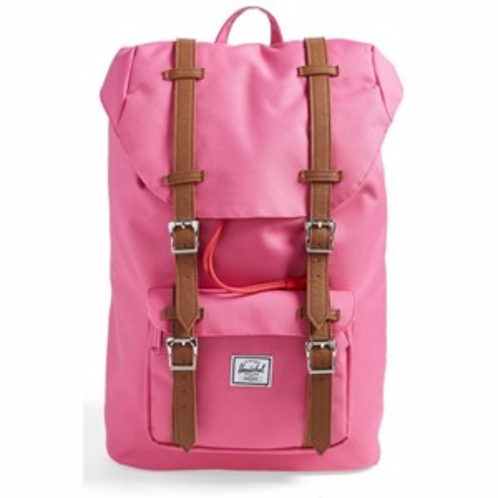 Bright Pink Little America Herschel Backpack