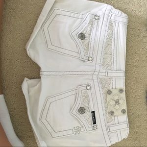 Miss me shorts white 27
