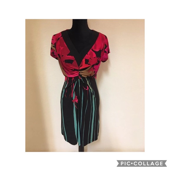 🛑SOLD🛑Multicolored Dress, Size 8P - Picture 3 of 5