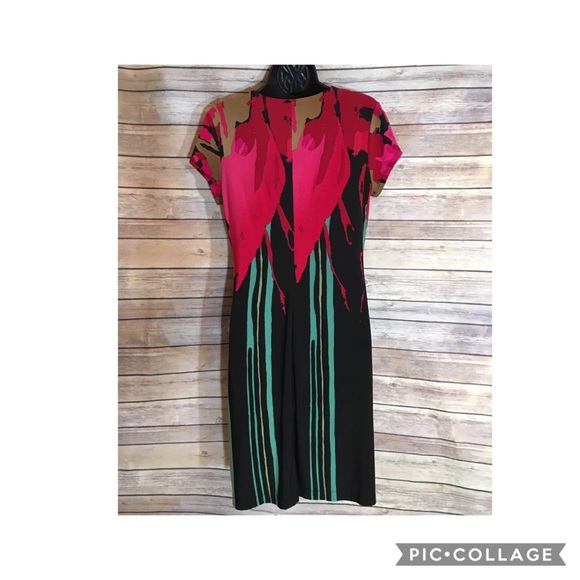 🛑SOLD🛑Multicolored Dress, Size 8P - Picture 2 of 5