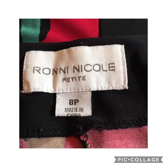 🛑SOLD🛑Multicolored Dress, Size 8P - Picture 4 of 5