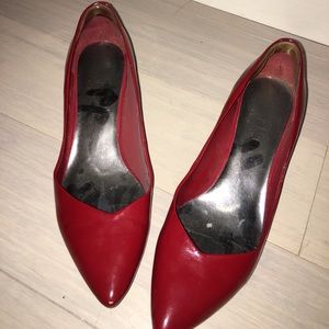 Red BCBG shoes