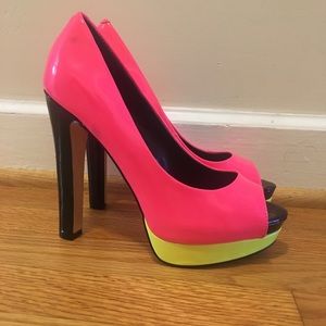 New! 💥 Neon Steve Madden Heels