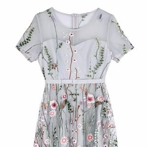 Lovely Embroidered Dress Size M/L