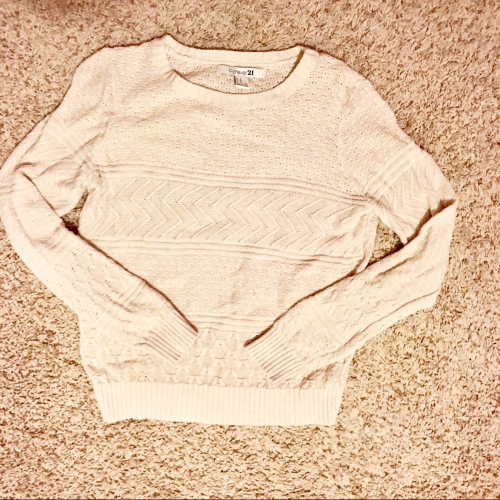 Pattern Knit Sweater