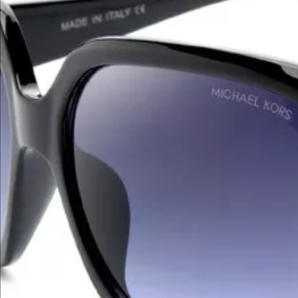 MICHAEL KORS LARGE BLACK SUNGLASSES main image 6
