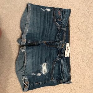 Hollister jean shorts