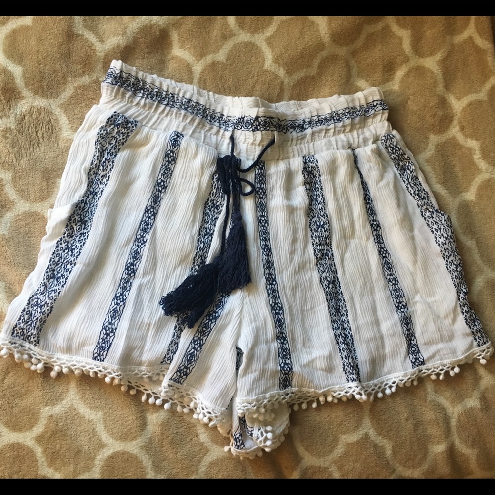 High waisted shorts