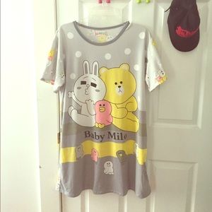 Cute Kawaii shirt dress