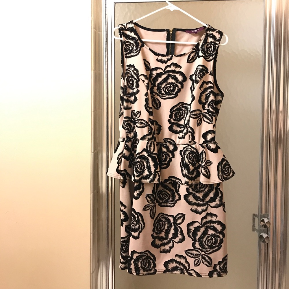 New Look Inspire Brand Peplum Dress