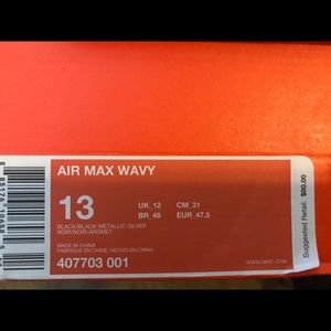 Nike Wavy size 13