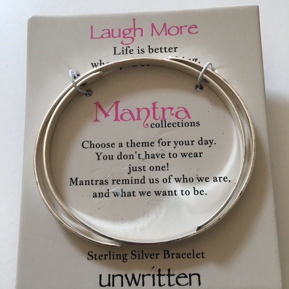 Sterling Silver Inspirational Cuff•Bracelet•NWT - Picture 3 of 7