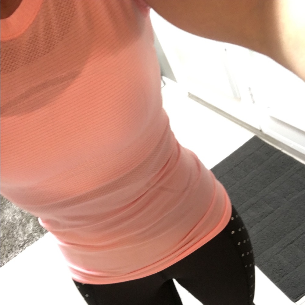 Pink Size 2 Lululemon Swifty Tee