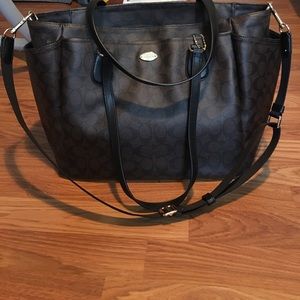 Coach diaper bag