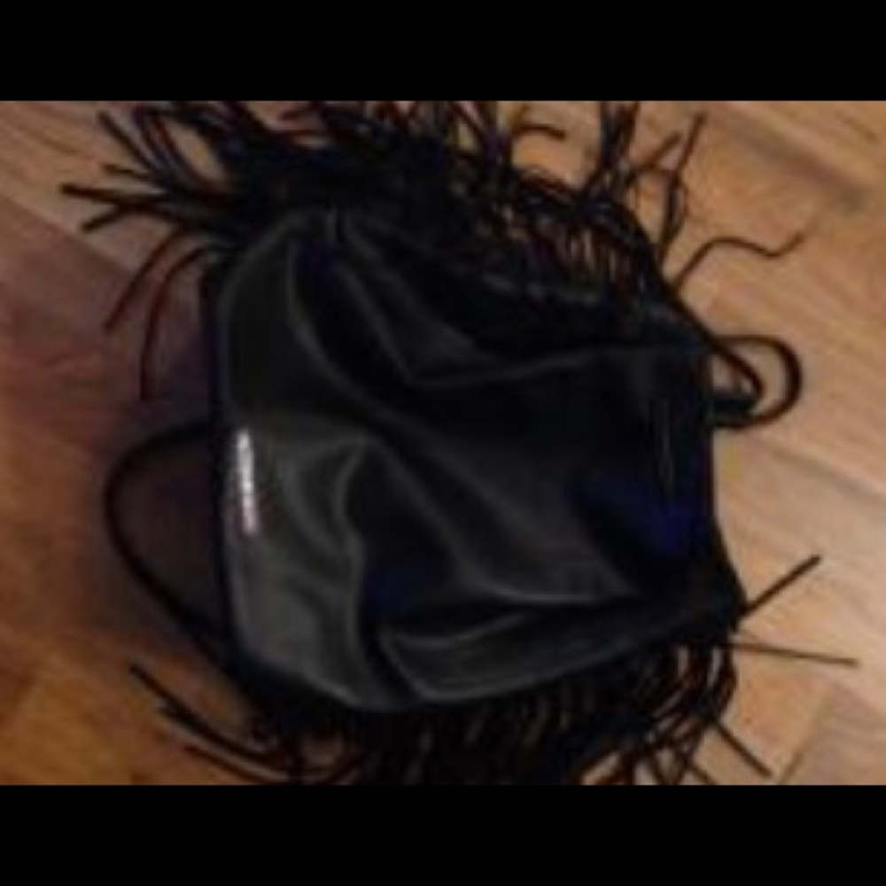 Victoria secret fringe backpack