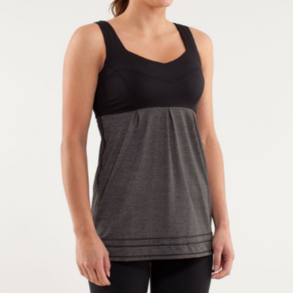 Lululemon black Tame Me tank Size 10 LAST CHANCE!