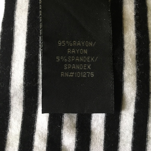 Rampage comfy striped ruffle top - Picture 6 of 6