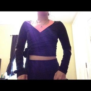 Sweaty Betty barre crop top